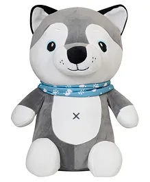 Ultra Soft Fox Toy Grey- Height 21 Inches