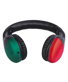 FINGERS Sugar n Spice Pro Wireless Bluetooth On Ear Headset With Mic - Ruby Red Emerald Green