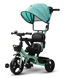 Baybee 4 in 1 Tricycle With Canopy - Green