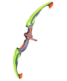 Kids Mandi Archery Bow and Arrow Toy Set with Target Dart Board - Green