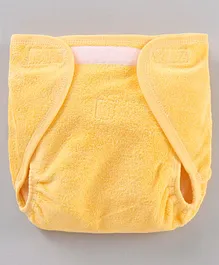 Child World Cloth Diaper With 2 Inserts - Yellow