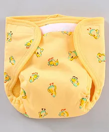 Child World Cloth Diaper Large - Yellow