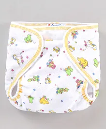 Child World Cloth Diaper With 2 Inserts - Yellow
