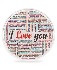 Osasbazaar Pure Silver Coin for I Love You Gift I Love You Silver Coin I Love You in 100 Languages 99% Pure BIS Hallmarked - Multicolor