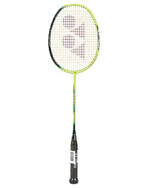 Yonex Pro Graphite Badminton Racket with Full Cover Green