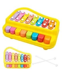 NEGOCIO 2 in 1 Baby Piano Xylophone Toy (Color May Vary)