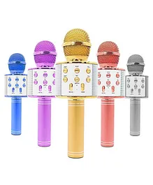 Negocio Wireless Bluetooth 4 in 1 Karaoke HiFi Speaker Microphone (Color May Vary)