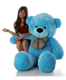 Frantic Premium Soft Toy Skyblue Teddy bear for Kids - 135 cm