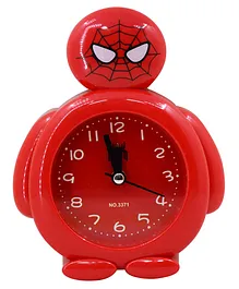 Asera Spiderman Alarm Table Clock - Red