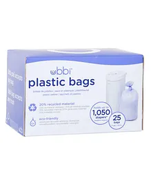 Ubbi Diaper Disposal Bags - 25 Bags