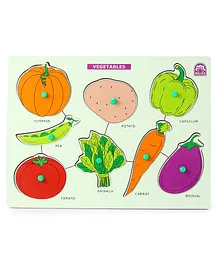  Hilife Vegetable Knobbed Puzzle - 8 Pieces