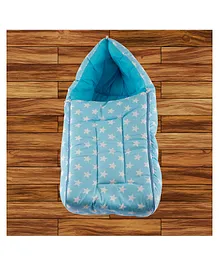 Mittenbooty Infant baby Sleeping Bag Star Print -  Blue