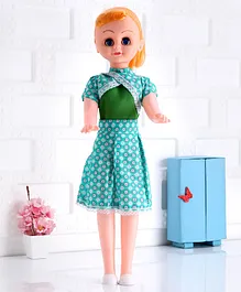 Poshampaa Realistic Leo Plast Fashion Doll Blue - Height 53 cm
