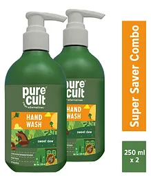 PureCult Sweet Dew Handwash Combo Pack of 2- 250 ml Each
