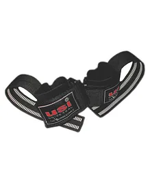 USI Universal the Unbeatable 733 WLS Weight Lifting Wraps for Power-lifting Pack of 2- Black