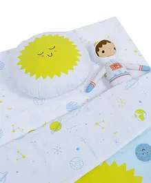 Haus & Kinder Bed in a Bag SpaceWalk - Sky Blue