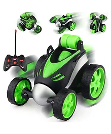 NEGOCIO Remote Control Car RC Stunt Vehicle 360 Degree Rotating Rolling Radio Control Electric Race Car Boys Toys Kids Gifts Light Multicolor- (Color May Vary)