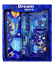 New Pinch Dream Space Stationery Set Pack Of 12 (Color May Vary)