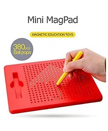 NewPInch  Magnetic Educational Drawing Board Game - Red