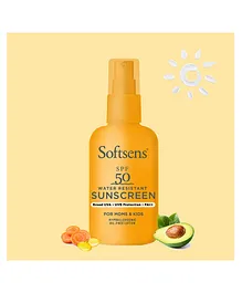 Softsens Water Resistant Oil Free Sunscreen Spray SPF 50- 100 ml