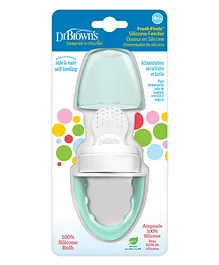 Dr Browns Fresh Firsts Silicone Feeder - Mint