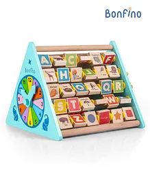 Bonfino 5 in 1 Educational Activity Triangle Toy - Multicolour