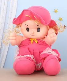 Funzoo Sitting Doll Pink - Height 30 cm