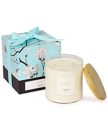 Niana Mogra Deluxe Candle - White