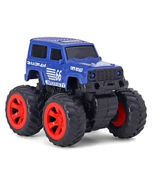 Monsto Friction Powered Monster Truck Toy - Blue And Red