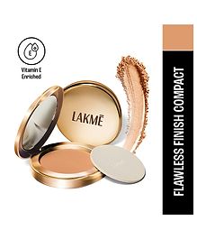 Lakme 9 to 5 Flawless Matte Complexion Compact  Almond  8 g