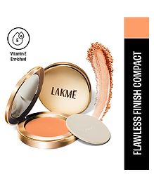 Lakme 9 to 5 Flawless Matte Complexion Compact  Apricot  8 g