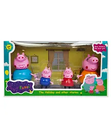 Little Hunk Peppa Pig Family set of 4  - Multicolour