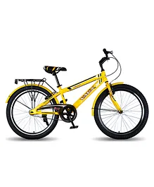 Vaux Excel 24T Single Speed Bicycle 24 Inches - Yellow