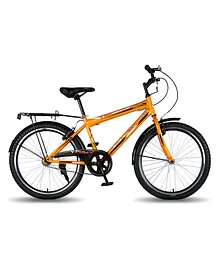 Vaux Plus 24T Single Speed Bicycle 24 Inches - Orange