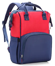 Multipurpose Diaper Backpack - Red Blue