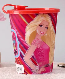 Barbie 3D Small Sipper Cup Red - 350 ml