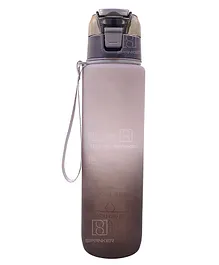 Spanker BPA Free Leak-Proof Sports Water Bottle 1000 ml Black Grey