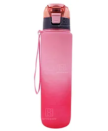 Spanker BPA Free Leak-Proof Sports Water Bottle Pink 1000 ml