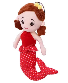 Toyshine Kids  Mermaid Candy Doll Red - Height 50 cm