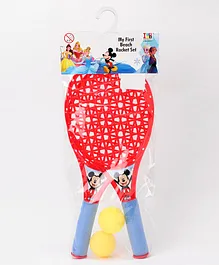 Mickey Mouse My First Beach Racket Set - Red