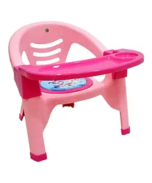 Korbox Baby Chair With Tray - Pink