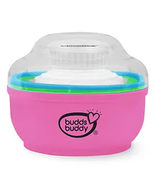 Buddsbuddy Lobo Powder Puff With Storage Case - Pink
