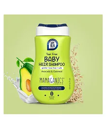 Mamaganics Natural Tear-Free Baby Hair Shampoo - 120ml