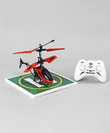Kipa Copter Remote Controlled Helicopter With Remote - Red & black