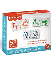 Fisher Price Alphabets Puzzle - 52 Pieces 