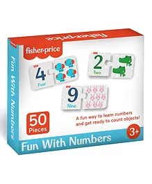 Fisher PriceNumbers Puzzle - 50 Pieces