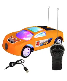 NHR Newest Car Simulation With Full Function And Colorful Light Remote Control - Yellow