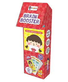 Popcorn Games and Puzzle Brain Booster Engage Reinforce and Learn 2 Decks - 100 Cards