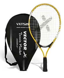 Vector X VXT 520 21 Inches Strung Tennis Racquet - Yellow