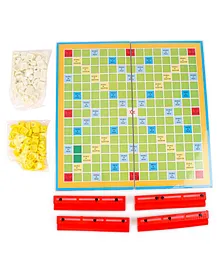 Ajanta Genius Regular Crossword and Fun with Sums Board Game - 200 Pieces